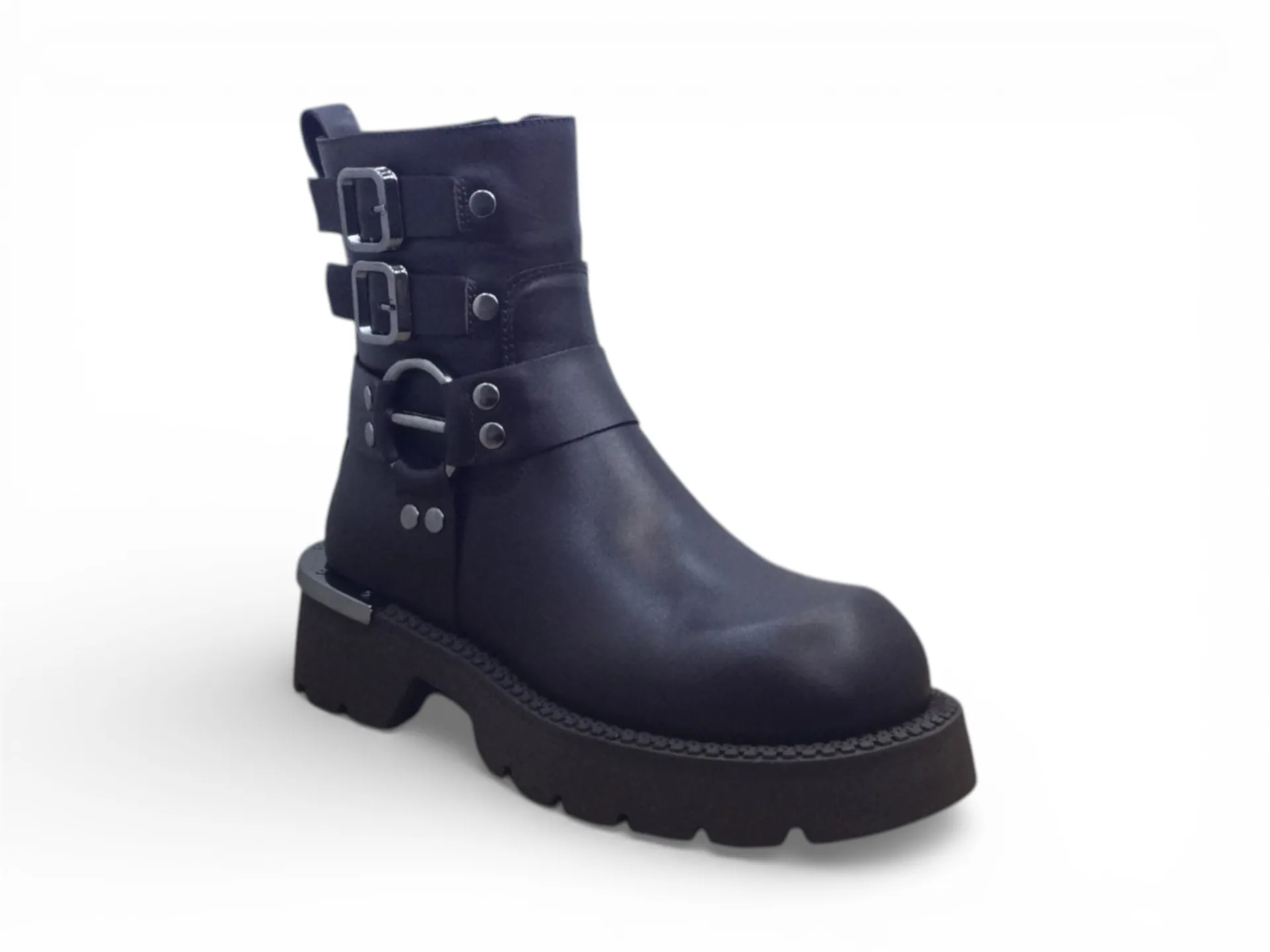 Yussi Brown Leather Boots
